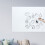 Conjunto De De Quadro A Seco Reutilizável Com Adesivo 8