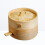 2Pcs Mini Cozedor Redondo 10Cm Para Dim Sum C/ Alça E Tampa 5