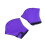 1Par Webbed Roxas Mão Para Musculação Piscina 5