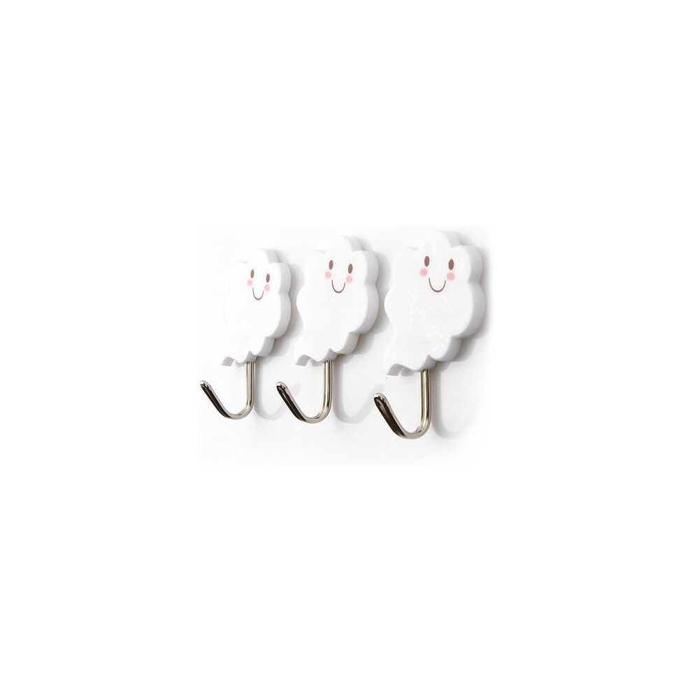 Strong Adhesion Heavy Duty Hooks, No Damage To Walls Transparent Adhesive Hooks Suitable For Indoors And Outdoors, Easy Installation Without Damaging 9301476143521