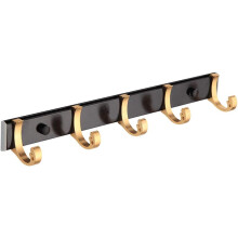 Stylish Coat Rack Wall Mount, Space Aluminum With Rounded And Smooth Surface For Safe And Secure Hanging In Your Bedroom, Bathroom, Or Kitchen