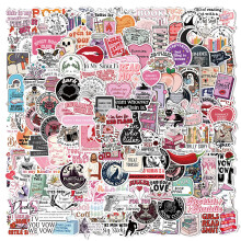 Romance Reader Aesthetic Sticker, 150 Pcs Stickers, Water Bottles Journal Scrapbook Waterproof, Decals for Laptop, Scrapbooking
