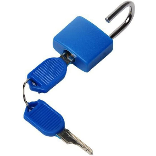 Secure Your Journey With Mini Padlocks, Solid Brass Core For Enhanced Security, Luggage Locks Ideal For Backpacks And Suitcases, 7 Pieces 1