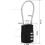 Wide Applications 4 Digit Cable Lock, Special Design With Button Press Locking, Easy Operation For Intuitive Setup, Portable And Versatile For Travel, 2