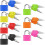 Secure Your Journey With Mini Padlocks, Solid Brass Core For Enhanced Security, Luggage Locks Ideal For Backpacks And Suitcases, 7 Pieces 7