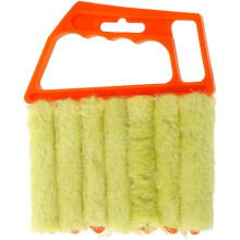 Soluție de curățat jaluzele fără praf, detașabilă și lavabilă, fibre din microfibră pentru o curățare superioară, instrument de
