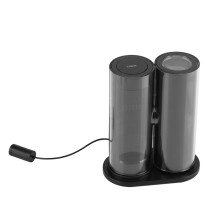 Moulins à sel et poivre automatiques rechargeables, ensemble de moulins électriques à mouture réglable, la solution d'assaisonnement parfaite