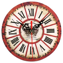 Retro Eiffel Tower Clock For Home Office Decor, Vintage Paris Theme With Accurate Time Display, Ideal As A Gift Or Standalone Tabletop Display