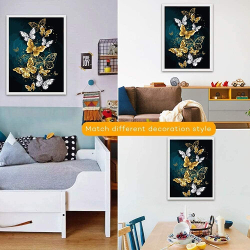 5D Πλήρες Διαμάντι DIY Χειροποίητα Κιτ Ζωγραφικής με Διαμάντια, Κόλλα 2