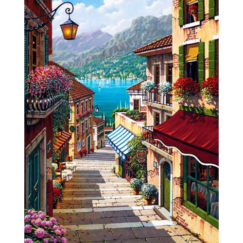 DIY Artisan's Delight, Κιτ ζωγραφικής με αριθμούς για ενήλικες για αρχάριους, Ακρυλικά 1