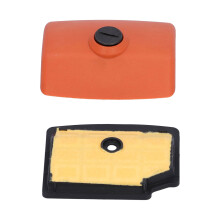 Cubierta de filtro de aire duradera para motosierra, perfecta para Stihl 020T MS200T, kit de perilla de bloqueo giratorio resistente al desgaste de