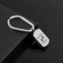 Paw Printed Cylinder Keepsake Urn for Dog and Cat Memorial Cremation Jewelry Pendant Key Chain
