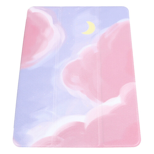 Κομψή θήκη iPad 10.2 με κινούμενα σχέδια, χώρο αποθήκευσης μολυβιών και τρίπτυχη