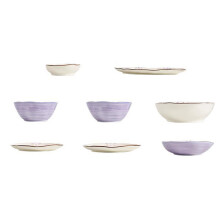 Lila Keramik-Suppenschale, 12,5 x 6,5 cm, 290 g, Elegant Design