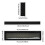 60 Inch Recessed Wall Mounted Freestanding Electrical Fireplace 4