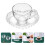 Conjunto De De Transparente Para Café E 7
