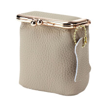 Stylish Small Leather Jewelry Organizers-Elephant grey