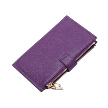 Women's RFID Blocking Wallet, Scratch Resistant Bifold Credit Card Wallet with Cross Grain Leather, Large Capacity for Everyday Carry (Faux Leather)
