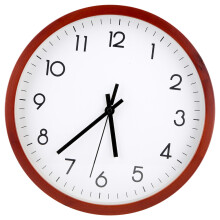 Timeless Elegance: Solid Wood Frame, Modern Minimalist Style, Silent Design, Easy To Use, Battery Powered Wall Clock