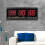 Stylish Digital Clock With Remote Control, Auto Dimming Functionality, Countdown Timer, Temperature Display, Wall Mountable, For Modern Home And 6