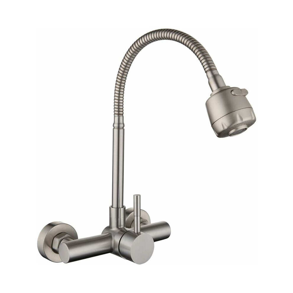 Innovative Kitchen Upgrade, Stainless Steel Constructed, Brushed Nickel Finish Adds Contemporary Charm To Your Cooking Space 9148971528503