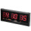 Stylish Digital Clock With Remote Control, Auto Dimming Functionality, Countdown Timer, Temperature Display, Wall Mountable, For Modern Home And 2