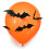 Κιτ γιρλάντας με μπαλόνια για το Halloween, μπαλόνια από φυσικό λάτεξ, αυτοκόλλητο 3D 7