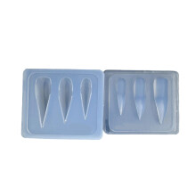 Herbruikbare siliconen nagelcarving mallen Dragon Claw thema