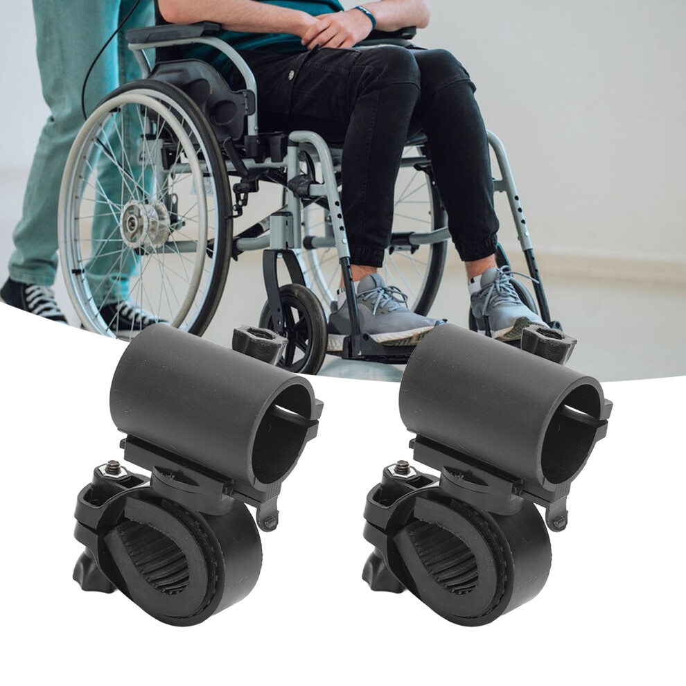 Durable ABS Cane Holder for Electric Scooters & Elderly Walkers 360 Flex