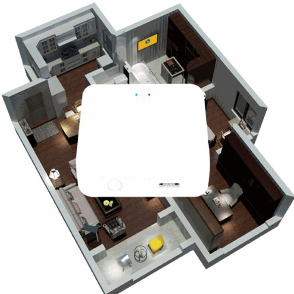 Bluetooth Gateway Wireless Hub For Tuya App Voice Control White 9411369038213
