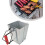 Charcoal Chimney Starter Large Capacity Foldable Design with HeatResistant Handle for Grilling 2