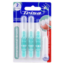Trisa Interdental Brush green 0.9Mm Size 2 002745 | Deep Cleaning Between Teeth And gum Care