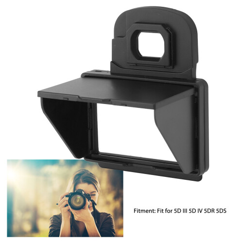 Camera Screen Hood 5D III/IV/5DR/5DS 52g Foldable 2