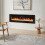 50 Inch Electrical Fireplace with Remote Control and 12 Flame Colours 4