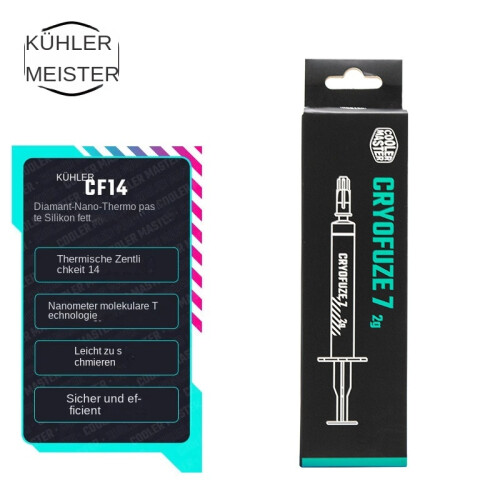 (Grau) CF14 Nano Molecular-Laptop CPU-Kühl paste 1