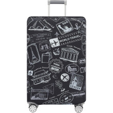 Luggage Covers For Suitcase Tsa Approved, Elastic Materials Suitcase Cover Protector with Anti Scratch Protection, Durable Washable Travel Accessories