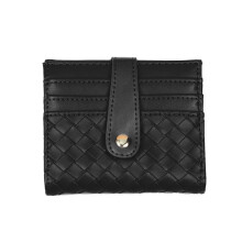 Compact Wallet for Women, RFID Blocking Leather Bifold with Zipper Coin Pocket, Exquisite Workmanship for Travel, Dating, Shopping