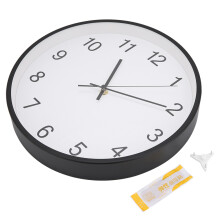 Quartz Movement Clock With Silent Operation, Modern Waterproof Outdoor Decor Wall Clock For Living Room Bedroom Office, Elegant And Accurate