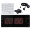 Oversized Digital LED Clock Wall Mount, Large Wall Clock with Remote Countdown Timer Function and Night Light, Decorative Xmas Tree for Children Frien 2