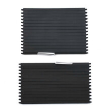Centraal Armsteunbekers Rolluikdeksel, compatibel met X5 X6 E70 E71 2007-2014, 2 Stuks Zwart, ABS Materiaal Gemakkelijk te Installeren