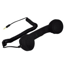 Mobile handset, plastic material (Black), enhances call quality and eliminates radiation