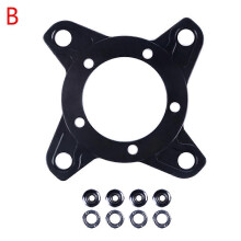 Adaptateur de pignon de moteur à entraînement central pour vélo pour Bafang BBS01/BBS02, 4 trous, 104 BCD, aluminium usiné CNC, durable