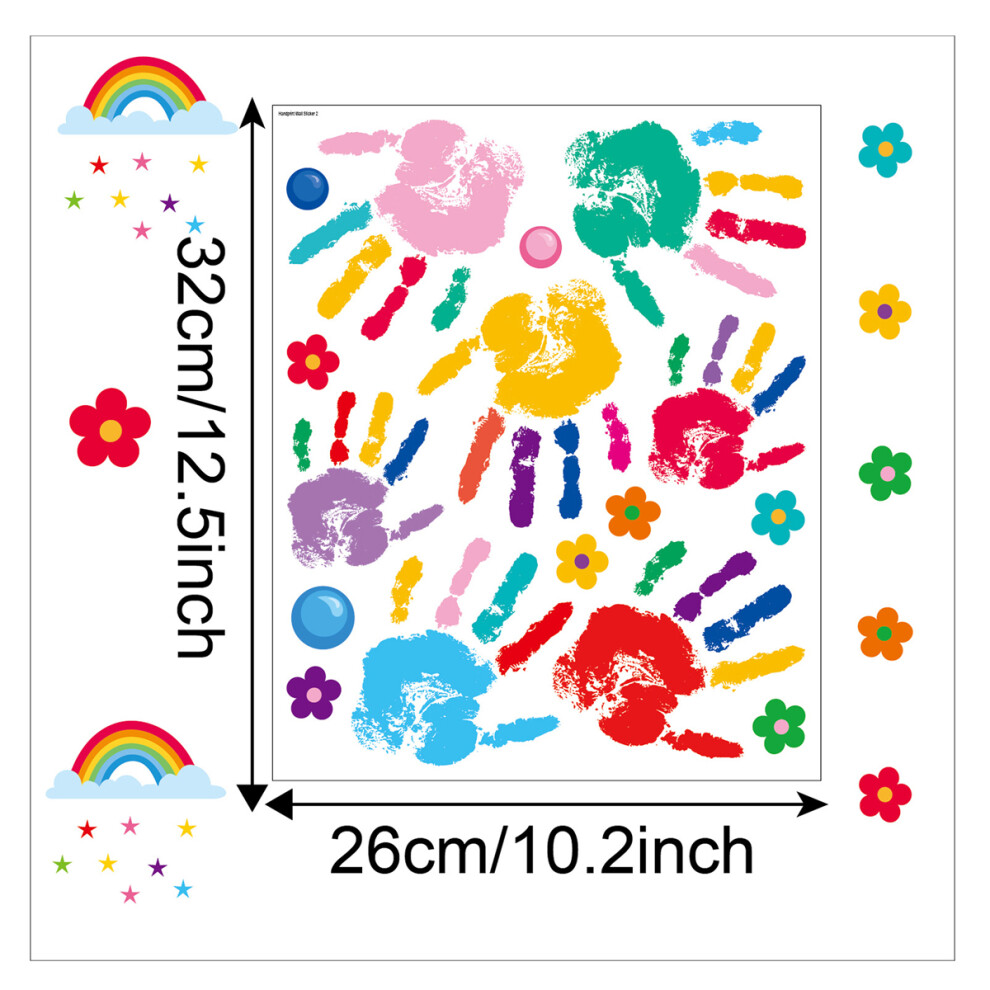 Educational Alphabet Numbers Colour Decals, Peel and Stick Removable Letters ABC, High Quality Product for Learning and Decorating Children's Rooms,