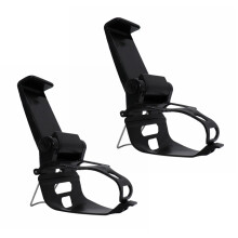 2X Support de Montage de Téléphone Intelligent Support de Support de Clip de Contrôleur de Manette de Jeu Réglable pour Contrôleur PS4
