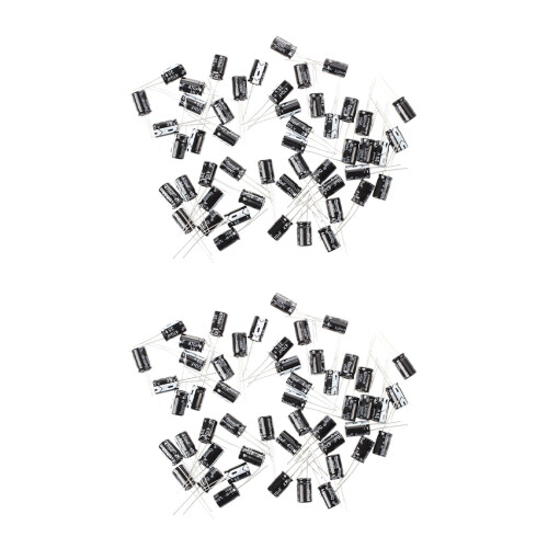 100Pcs 35V Electrolytic Capacitor 470UF 10 x 17mm