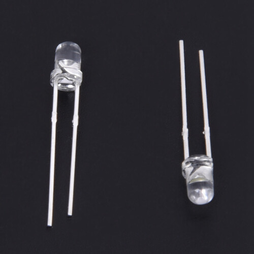 3mm White LED Light 200Pcs Light Emitting Diode 1