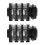 2Pcs 1/4" 6.5mm Stereo Audio PCB Panel Mount Headphone Jack Socket 6 Pin 1