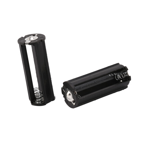 10Pcs Black Battery Holder for 3 x 1.5V AAA Batteries Flashlight Torch 1