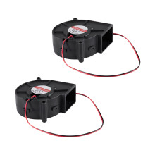 3Pcs 75mm x 30mm 12V 0.36A 2Pin Computer PC Blower Cooling Fan