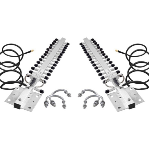 2X Richtfunk Yagi Antenne 2.4Gue6DBI-18DBI RPMA Wireless W-Lan
